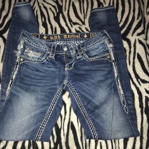 Rock revival size 24 skinny jeans